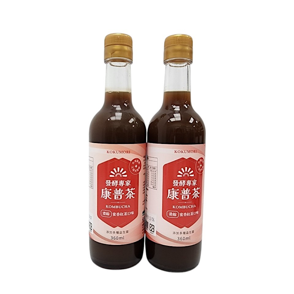 穀盛康普茶蜜香紅茶口味